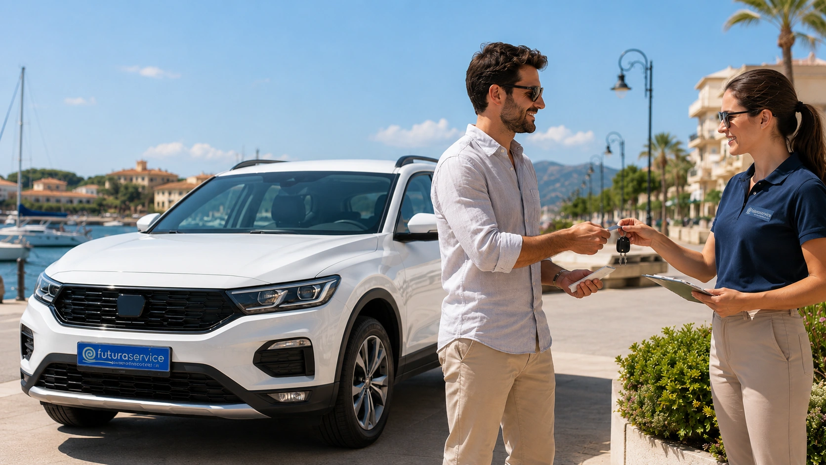 Noleggio auto Olbia senza carta di credito - futuraservice Consegna auto a noleggio a Olbia senza carta di credito